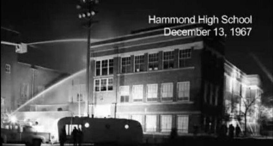 11 Fire at Hammond High School, 1967