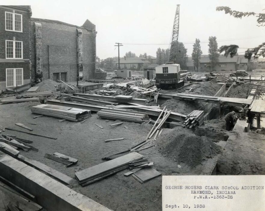 110 1938 addition, WPA project 1363-DS