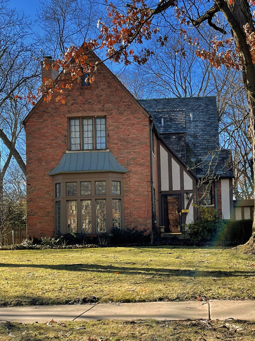 14 7034 Woodmar Avenue, Tudor Revival, 1927