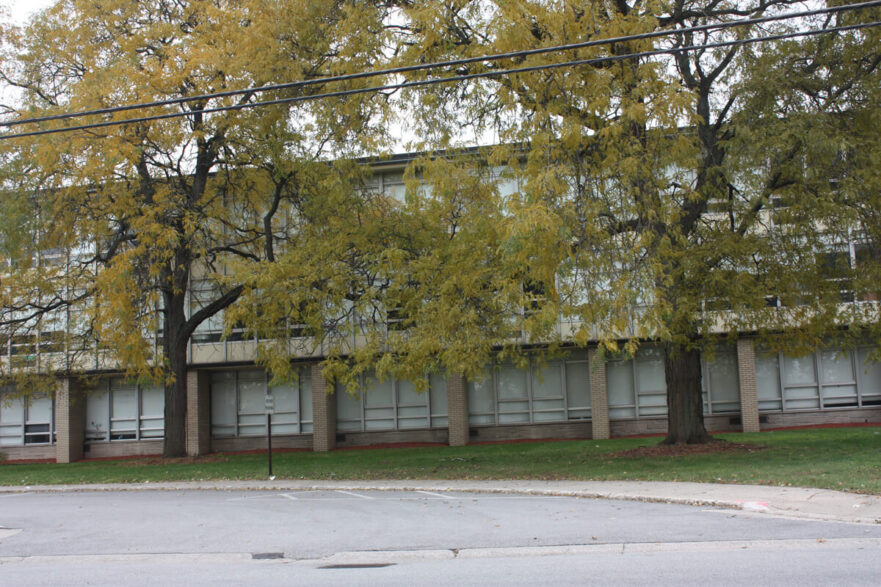 17 North East façade circa 2021