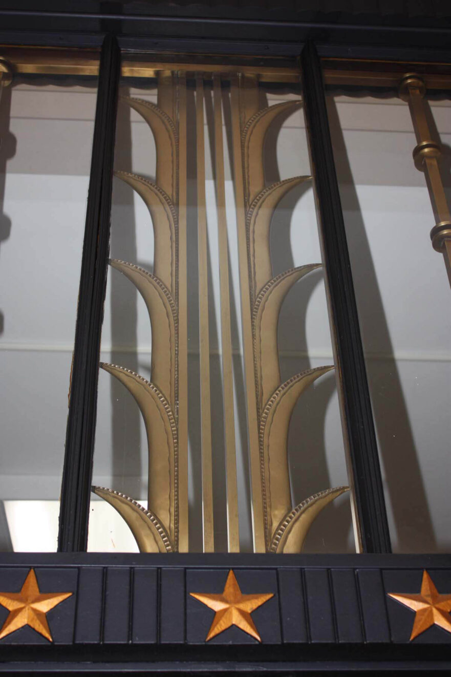 2 Center detail of west vestibule transom.