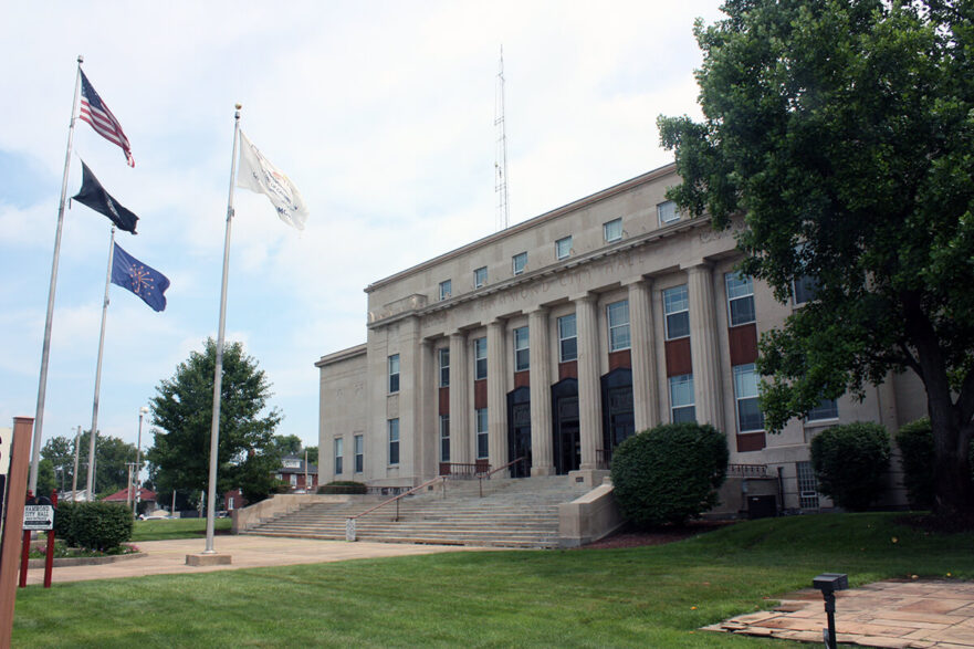 44 West façade, circa 2022.