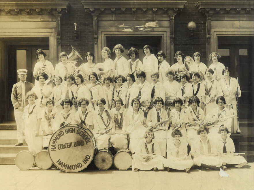 5 Hammond High School Concert Band, circa 1930