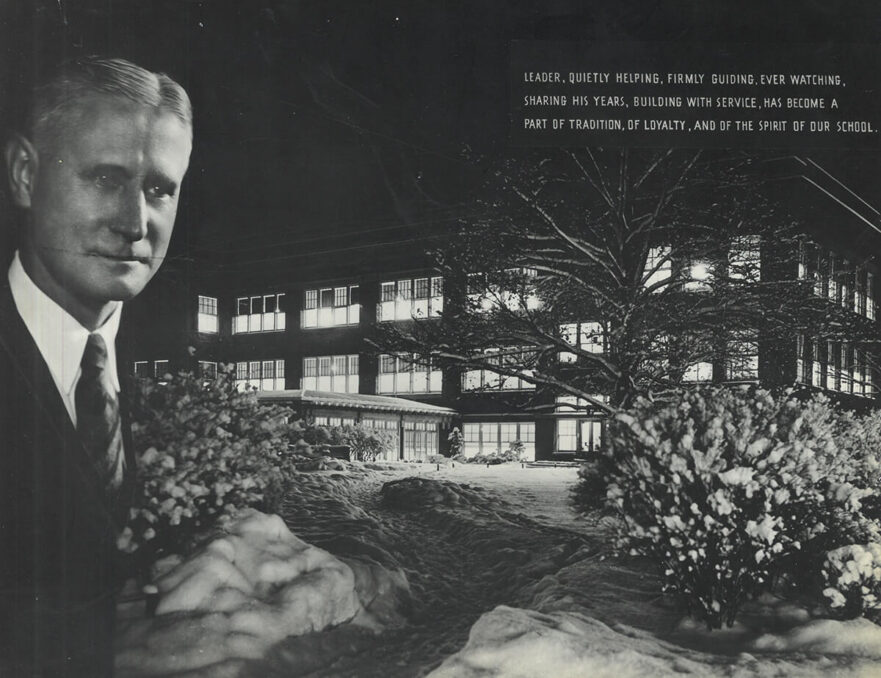 6A Southeast view at night, late 1940’s